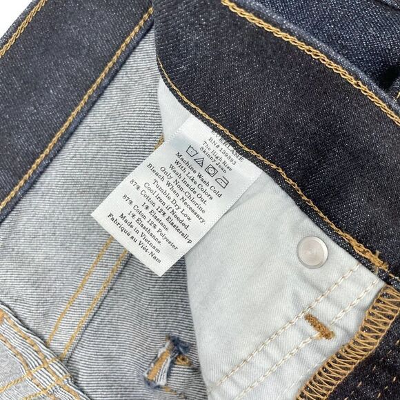 Everlane The High-Rise‎ Skinny jeans Sz 28 ankle dark wash - Picture 8 of 8